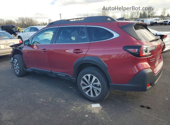 4S4BTACCXR3278536 2024 SUBARU OUTBACK Red Rear left