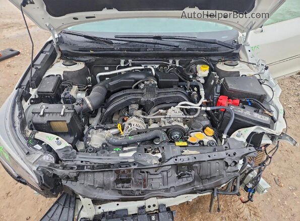 4S4BTADC1N3234577 2022 SUBARU OUTBACK White Vista del compartimento del motor