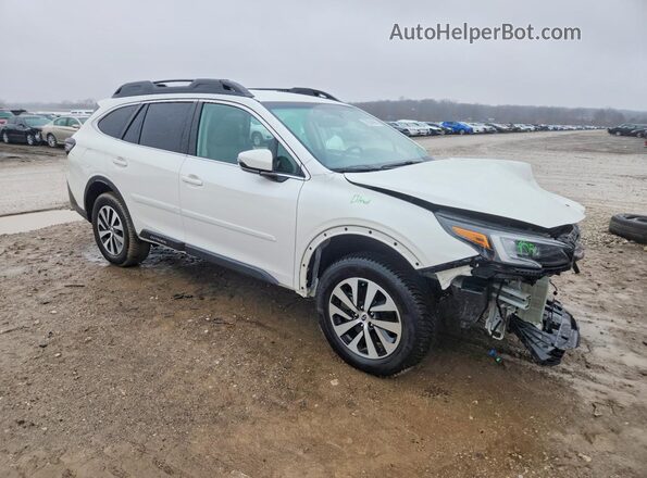 4S4BTADC1N3234577 2022 SUBARU OUTBACK White Delantero derecho