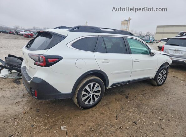 4S4BTADC1N3234577 2022 SUBARU OUTBACK White Trasero derecho