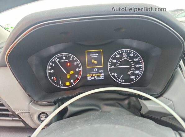 4S4BTADC1N3234577 2022 SUBARU OUTBACK White Vista del cuadro de instrumentos