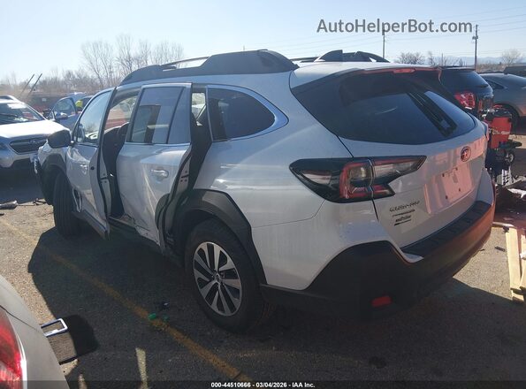 4S4BTADC1S3334206 2025 SUBARU OUTBACK White Հետևի ձախ