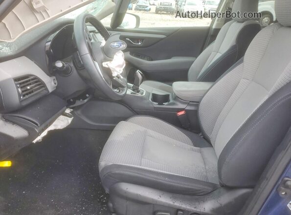 4S4BTADC5N3274287 2022 SUBARU OUTBACK Синий Вид салона спереди