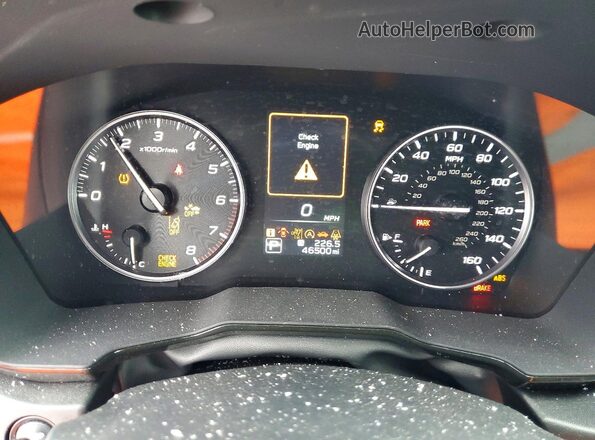 4S4BTADC6R3177735 2024 SUBARU OUTBACK Blue Вид щитка приладів