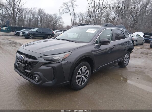 4S4BTADC7R3225260 2024 SUBARU OUTBACK Gray Front left