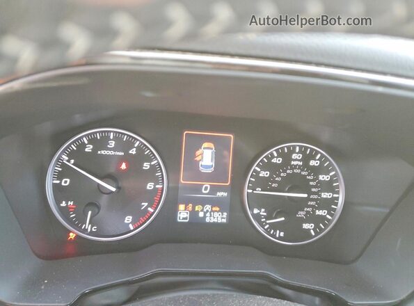 4S4BTADC7S3302604 2025 SUBARU OUTBACK Silver Widok zestawu wskaźników