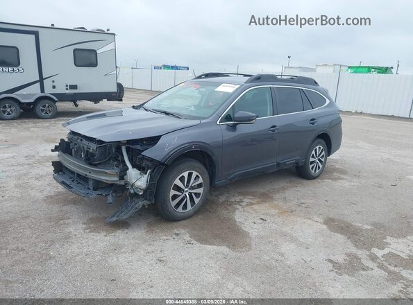 4S4BTADC8N3122908 2022 SUBARU OUTBACK Gray Vista tres cuartos delantera izquierda