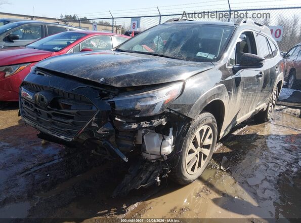 4S4BTADC8R3275911 2024 SUBARU OUTBACK Черный Передняя левая четверть