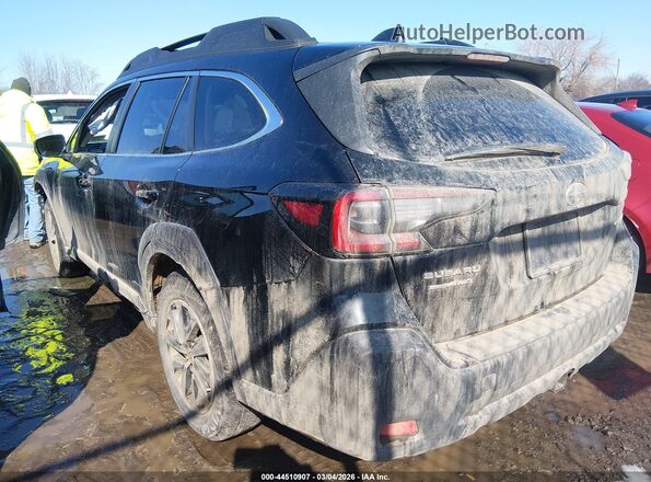 4S4BTADC8R3275911 2024 SUBARU OUTBACK Черный Задняя левая четверть