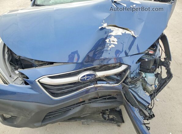 4S4BTAFC1M3120588 2021 SUBARU OUTBACK Blue Vista del compartimento del motor