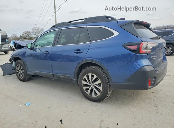4S4BTAFC1M3120588 2021 SUBARU OUTBACK Blue Trasero izquierdo