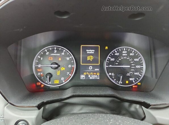 4S4BTAFC1M3154126 2021 SUBARU OUTBACK Black ხელსაწყოთა პანელის ხედი