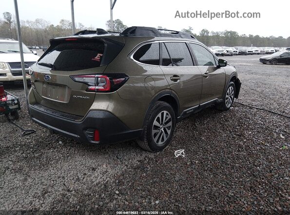 4S4BTAFC2M3179519 2021 SUBARU OUTBACK Green 