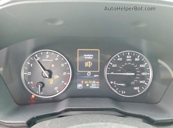 4S4BTAFC4S3152903 2025 SUBARU OUTBACK Black ხელსაწყოთა პანელის ხედი