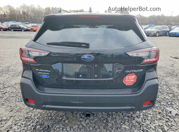 4S4BTAFC4S3152903 2025 SUBARU OUTBACK Black უკანა ხედი