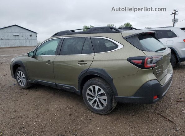 4S4BTAFC7P3138663 2023 SUBARU OUTBACK Зеленый Задняя левая четверть