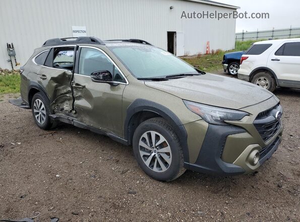 4S4BTAFC7P3138663 2023 SUBARU OUTBACK Зеленый Передняя правая четверть