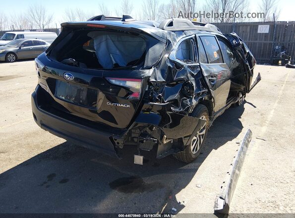 4S4BTAFC7R3233629 2024 SUBARU OUTBACK Black Задня права чверть