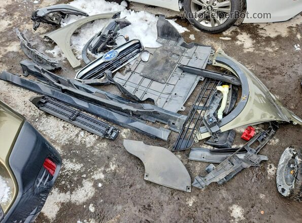 4S4BTAFC8M3112049 2021 SUBARU OUTBACK Green VIN կոդի պիտակի տեսք