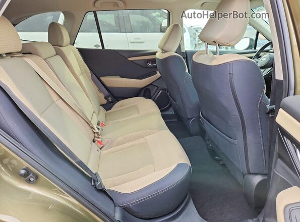 4S4BTAFC8M3112049 2021 SUBARU OUTBACK Green Սալոնի հետևի տեսք