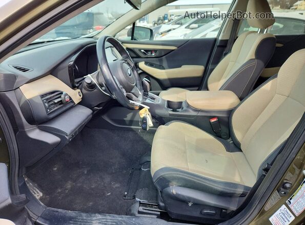 4S4BTAFC8M3112049 2021 SUBARU OUTBACK Green Սալոնի դիմացի տեսք