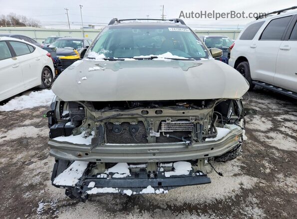 4S4BTAFC8M3112049 2021 SUBARU OUTBACK Green Դիմացի տեսք
