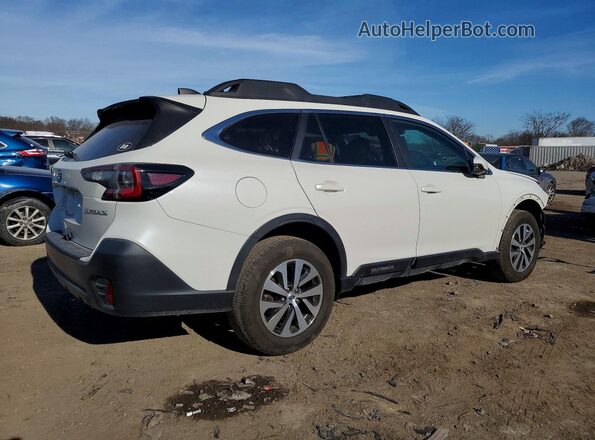 4S4BTAFC9M3169943 2021 SUBARU OUTBACK White Tył prawy