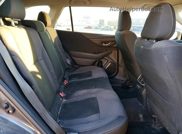 4S4BTAFC9N3106892 2022 SUBARU OUTBACK Gray Widok wnętrza z tyłu