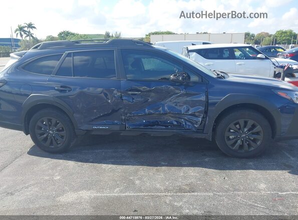 4S4BTALC4S3322777 2025 SUBARU OUTBACK Синий Вид спереди