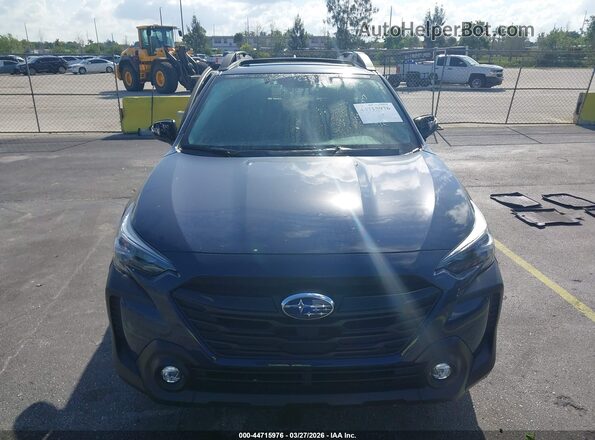 4S4BTALC4S3322777 2025 SUBARU OUTBACK Синий Вид панели приборов