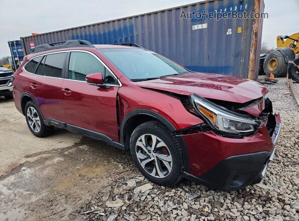 4S4BTALC5L3122377 2020 SUBARU OUTBACK Maroon Առջևի աջ