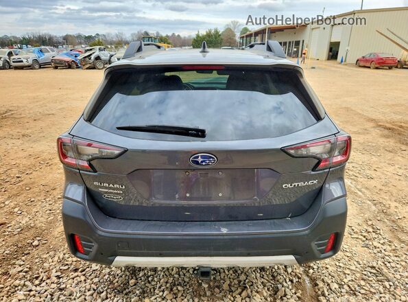 4S4BTAMC7N3144396 2022 SUBARU OUTBACK Gray Widok z tyłu