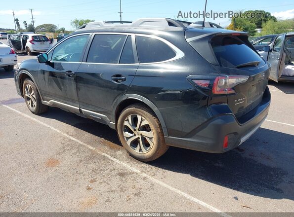 4S4BTANC0L3236543 2020 SUBARU OUTBACK Black Задня ліва чверть