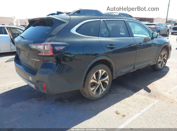 4S4BTANC0L3236543 2020 SUBARU OUTBACK Black Задня права чверть