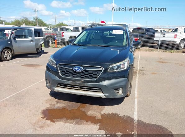 4S4BTANC0L3236543 2020 SUBARU OUTBACK Black Вид спереду