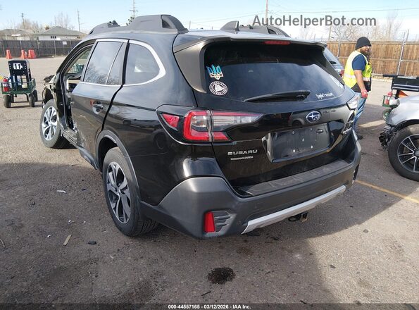 4S4BTANC2L3168763 2020 SUBARU OUTBACK Black Rear left