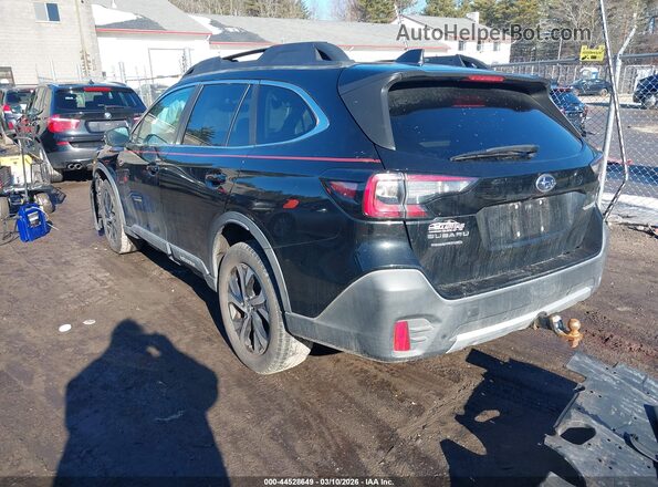 4S4BTANC3L3129096 2020 SUBARU OUTBACK Black Հետևի ձախ