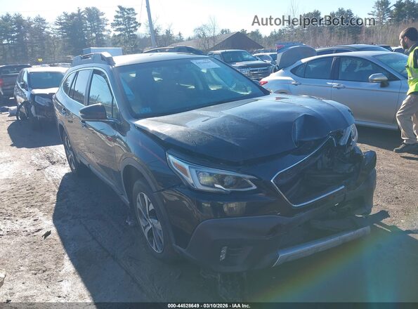 4S4BTANC3L3129096 2020 SUBARU OUTBACK Black Սալոնի հետևի տեսք
