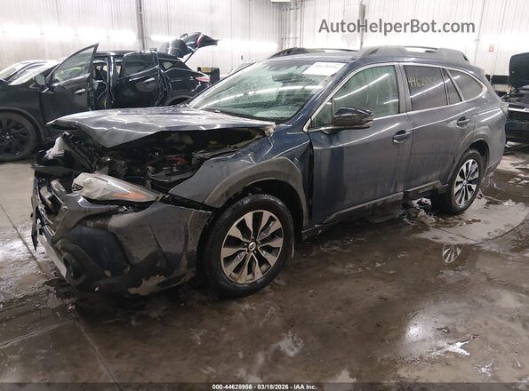 4S4BTANC5R3135510 2024 SUBARU OUTBACK Dark Blue წინა მარცხენა ხედი სამი მეოთხედიდან