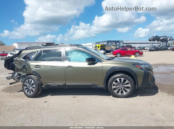 4S4BTANC5S3294646 2025 SUBARU OUTBACK Green სალონის 360-გრადუსიანი ხედი