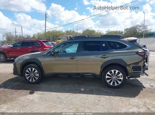 4S4BTANC5S3294646 2025 SUBARU OUTBACK Green 