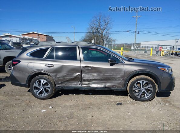 4S4BTANC6M3154012 2021 SUBARU OUTBACK Gray Панорамний вид салону 360°