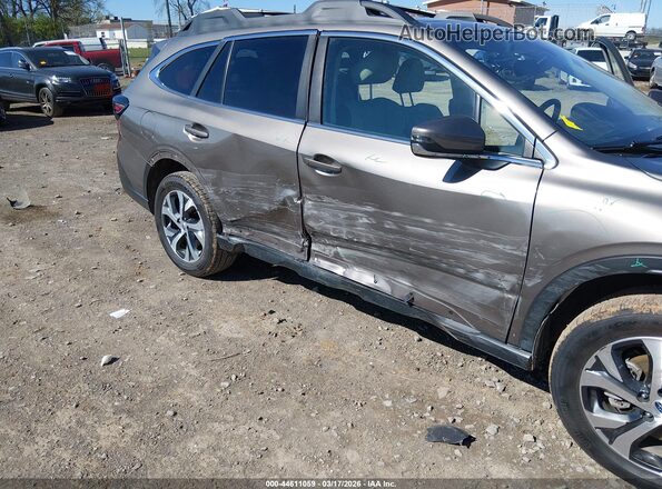 4S4BTANC6M3154012 2021 SUBARU OUTBACK Gray Вид спереду