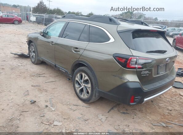 4S4BTANC7N3126771 2022 SUBARU OUTBACK Green Rear left