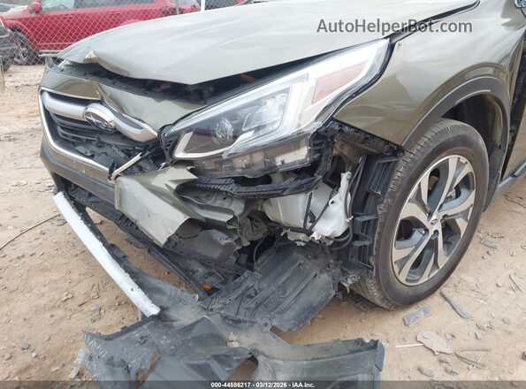 4S4BTANC7N3126771 2022 SUBARU OUTBACK Green Front view