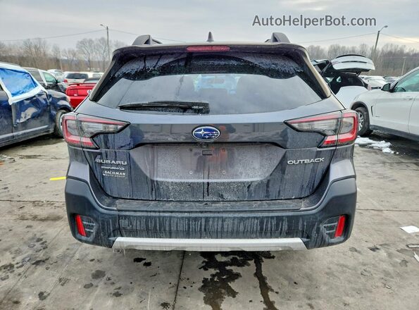 4S4BTANCXN3211202 2022 SUBARU OUTBACK Charcoal Rear view