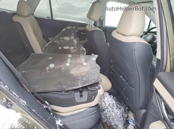 4S4BTANCXN3252154 2022 SUBARU OUTBACK Green Rear interior view