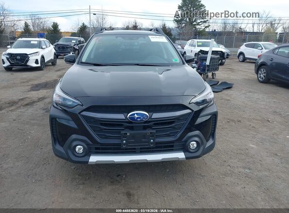 4S4BTANCXP3113936 2023 SUBARU OUTBACK Black Widok wnętrza z tyłu
