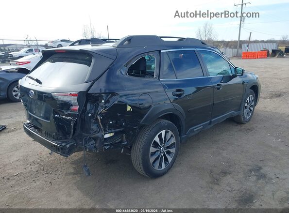 4S4BTANCXP3113936 2023 SUBARU OUTBACK Black Tył prawy