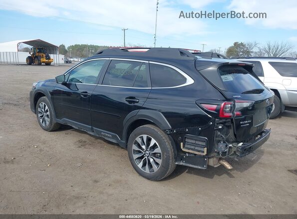 4S4BTANCXP3113936 2023 SUBARU OUTBACK Black Tył lewy